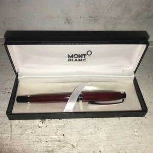 Montblanc 2866 Meisterstuck Platinum Line Classique Ballpoint Pen - Black - Picture 1 of 3