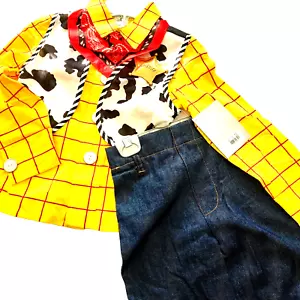 Disney Store Toy Story Sheriff Woody Halloween costume bambino taglia 4 - Foto 1 di 20