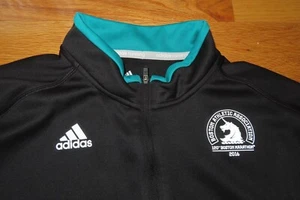 Adidas 120th B.A.A. Abril 2016 Chaqueta de calentamiento BOSTON MARATHON con cremallera (XL) - Imagen 1 de 4