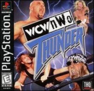 WCW vs NWO Thunder Playstation Game, Case, Manual (Complete) - Picture 1 of 1