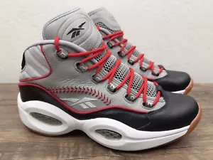 Reebok Allen Iverson Question Mid Practice Sneakers Hexalite Size 11.5 Rare - Picture 1 of 9
