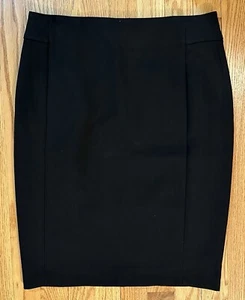 Authentic Ann Taylor LOFT Black Pencil Skirt Size 6 NWT New Women’s - Picture 1 of 6