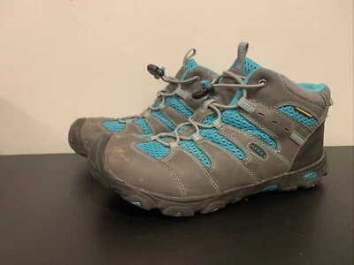 Ботинки KEEN размер 6 молодежные (женские размер 8) серые Targhee II синие водонепроницаемые средние - Изображение 1 из 4