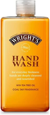 Wright's Hand Wash Pump Coal Tar Fragrance with Tea Tree Oil 250ml