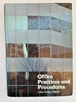 Office practices and procedures by Lina Grace Baber, 1982, Hardcover  - Image 1 of 4