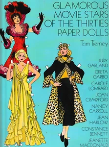 Glamouröse Filmstars der 30er Jahre Paper Dolls, Neu aus altem Lagerbestand - Bild 1 von 2