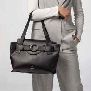 OFFERTA BORSA MIOMOJO IN PELLE BIO VEGANA mod.ORNELLA M 100% made in Italy - Foto 1 di 11