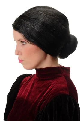 WIG ME UP Wig Women Carnival Black Strict Bun Governess Ballerina Grandma 69020-P103