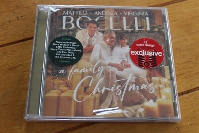 ANDREA BOCELLI - A FAMILY CHRISTMAS CD EXCLUSIVE [NEW SEALED] **DAMAGED CASE** Foto 1 de 4