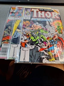 Marvel Comics Mighty Thor 375, 376, 383 VF/NM /4-194 - Picture 1 of 3