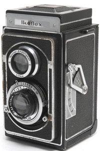 Zeiss Ikon Ikoflex 851/16 TLR film camera w. Zeiss Jena Triotar 3,5/7,5cm NOTTE - Picture 1 of 7