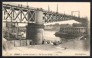 CPA Brest, Le Pont National - Picture 1 of 2