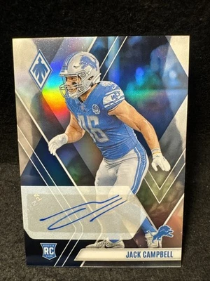 2023 Panini Phoenix - Rookies Jack Campbell #149 Silver Autographs (AU, RC) - Image 1 of 4
