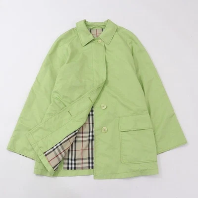 Abrigo Burberry London en verde pastel cuadros Nova de Japón 1022005 Foto 1 de 4