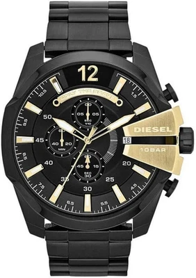 Diesel Reloj Hombre Mega Chief Pulsera Acero Inoxidable, Correa Silicona o Cuero Foto 1 de 4