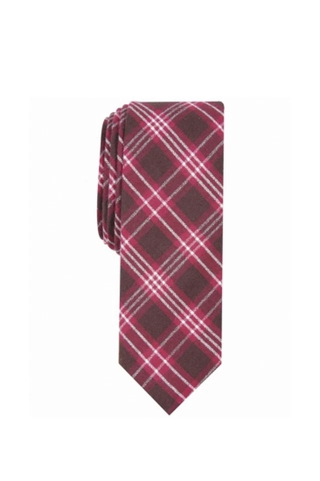 Corbata Original Penguin Designer Roja a Cuadros NUEVA Foto 1 de 1