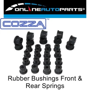 Front + Rear Rubber Leaf Spring Bush Kit for Sierra SJ410 SJ413 LJ50 LJ80 MG410 - Picture 1 of 2