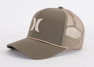 Gorra ajustable Hurley M High Icon Trucker para hombre, verde oliva - Imagen 1 de 2