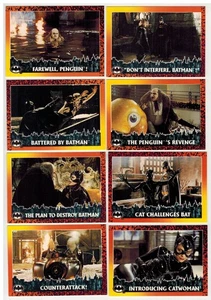 Batman Returns unvollständig -1 Base Set Karten + Stadium Club AJ Topps 1992 - Bild 1 von 2