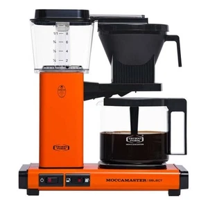 Moccamaster KBG Select Drip coffee maker 1.25 L Ground coffee 1520 W Black Orang - Photo 1/1