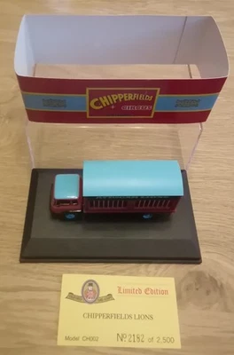 Oxford CH002 Chipperfields Lions Limited Edition 2182 Modell 1:76 H0 OVP - Bild 1 von 4