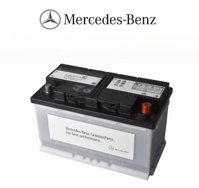 Mercedes-Benz Genuine Car Starter Battery 12V 84AH 700A Fits C W204 E W212 - Image 1 of 4