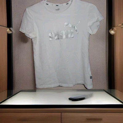 PUMA TEEN GIRLS LOGO TSHIRT SIZE SMALL - Image 1 of 3