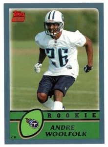 Andre Woolfolk RC - Tennessee Titans (NFL) 2003 Topps Football # 366 Mint - Picture 1 of 1