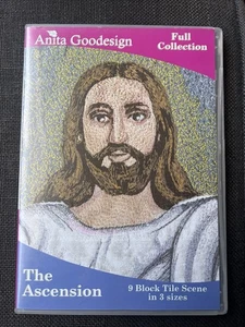 Anita Goodesign JESUS Ascension Embroidery Design CD-ROM Full Collection 109AGHD - Picture 1 of 3