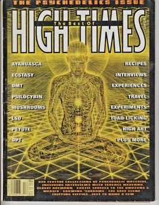 High Times Magazine Best of 1995 Psychedelics Psilocybin Peyote LSD Ecstasy DPT - Picture 1 of 2