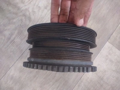 1995-97 捷豹 Xjr 增压曲轴阻尼器滑轮谐波平衡器   — 第 1/4 张图片