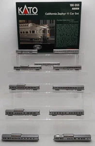 Kato 106-055 California Zephyr N Gauge Diesel Passenger Train Set EX/Box - Picture 1 of 4