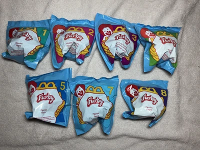Juego de 7 juguetes Happy Meal Furby McDonald's 1998 Foto 1 de 4