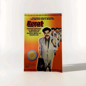 BORAT Soundtrack Promo POSTER gerollt 2-seitig Sacha Baron Cohen KOMÖDIE 11x17" - Bild 1 von 2
