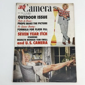 U.S. Camera Magazine July 1955 Marilyn Monroe Cover, Article, & Photos - Picture 1 of 9