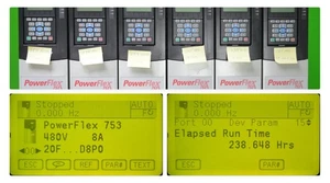 Wenig Betriebsstunden Allen-Bradley PowerFlex 753 20F11RD8P0AA0NNNNN 5HP 480 VAC FRN: 12.001 - Bild 1 von 15