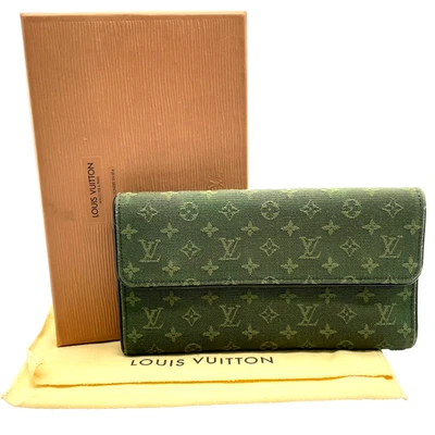 Auténtica Cartera LOUIS VUITTON Monograma Mini Puerta Caja Fuerte M92443 C/B/D i110967 Foto 1 de 4