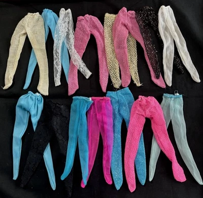 Lote 15 Medias Medias Pantimedias Vintage Barbie & Friends Francie Skipper Foto 1 de 4