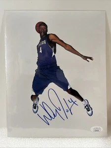 Wesley Johnson Autographed Timberwolves 8x10 Photo Beckett Witness AUTO - Picture 1 of 1