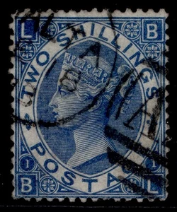 MALTA QV SG Z83, 1867 2s blue, FINE USED. Cat £225+ BPO ABROAD A25 CDS BL - Picture 1 of 1