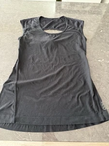 Lorna Jane Women’s Activewear Top Black Stretch Size M - Picture 1 of 4