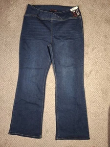Vintage Y2K No Boundaries Stretch High Rise Flare Jeans Size XXXL (21) NWT - Picture 1 of 9
