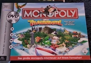 MonopolyTrauminsel-Parker DVD Brettspiel-2007-vollständig super  Zustand - Bild 1 von 24