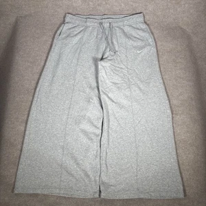 Pantalones deportivos Nike para mujer XXL gris tejido Palazzo pierna ancha CU6156 063 - Imagen 1 de 8