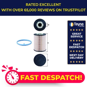 Fuel Filter KX393D Mahle 1471765 1802052 6G9N9176AB 6G9N9176BA 1718140299 New - Picture 1 of 8
