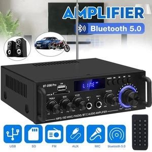 Bluetooth Verstärker HiFi Stereo Empfänger Digital Stereo Audioverstärker 2*400W - Bild 1 von 12