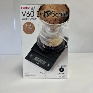 Nueva escala de goteo Hario V60 VST- 2000 peso máximo 2000 g - Imagen 1 de 2