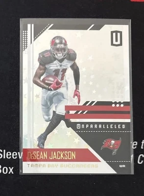 2018 Panini Unparalleled DeSean Jackson #186 Astral /200! Buccaneers! - Image 1 of 2