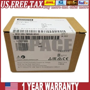 New Siemens 6ED1 055-1MA00-0BA2 6ED1055-1MA00-0BA2 LOGO! AM2 module US FREE TAX - Picture 1 of 18
