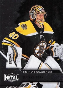 2020-21 SkyBox Metal Universe #40 Tuukka Rask - Bild 1 von 2